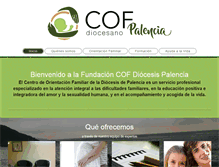 Tablet Screenshot of cofdpalencia.es
